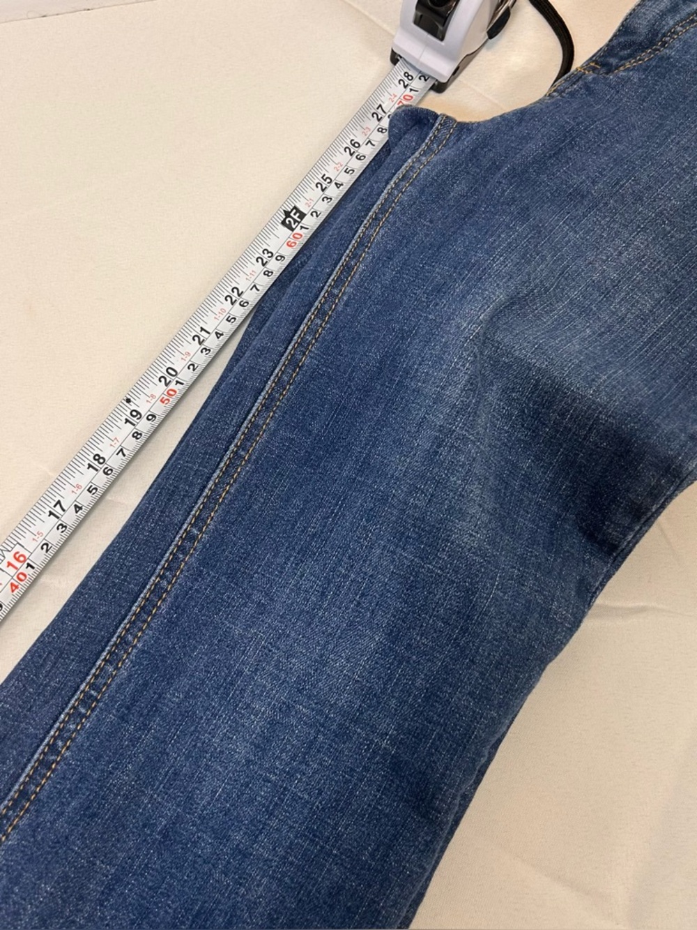 Pilcro and The Letterpress‎ Anthropologie cropped high rise jeans Ladies Size 25 - Picture 6 of 8